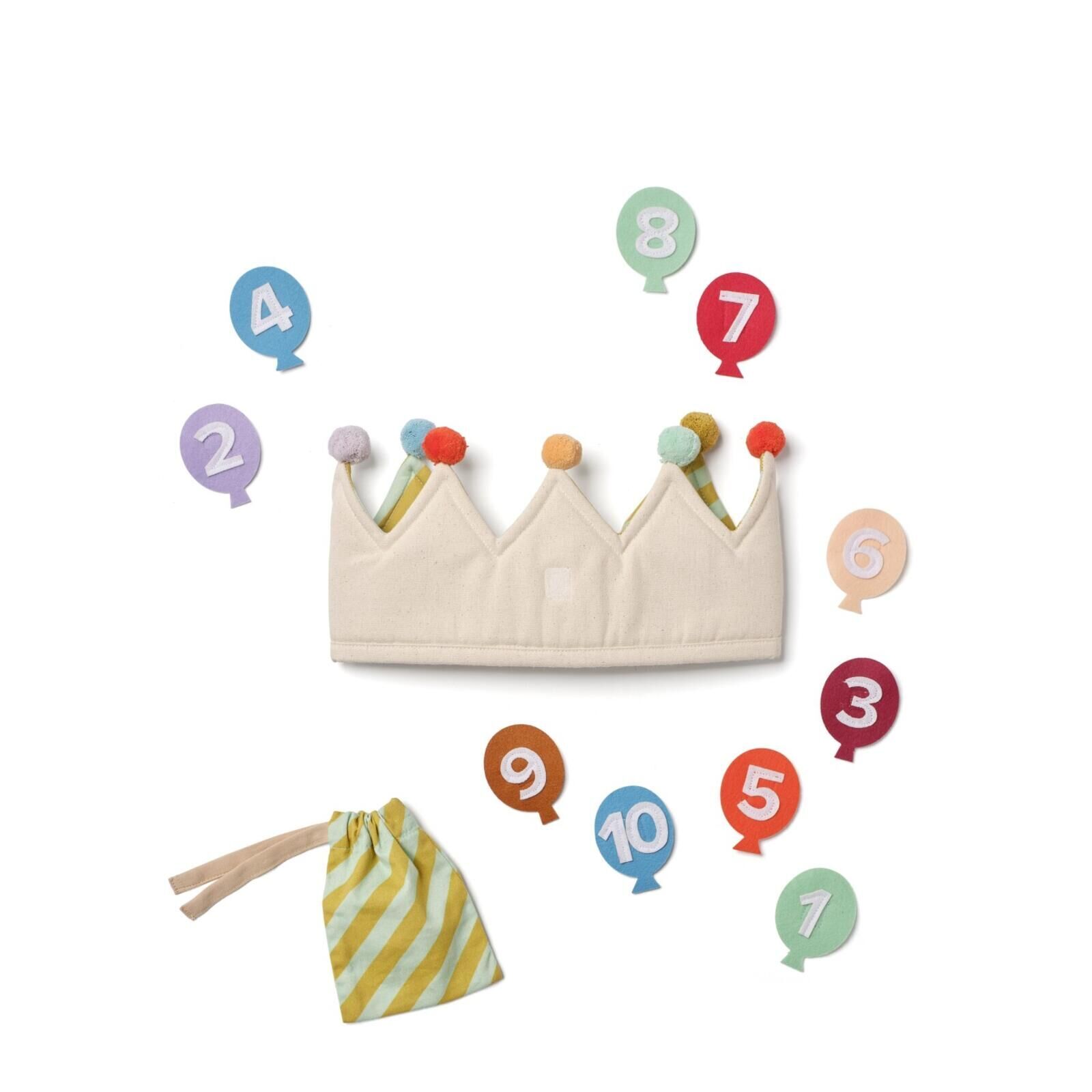 Kids Concept Geburtstagskrone mit Zahlen