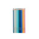 Moulin Roty 12 Buntstifte + 3 Himmel-Ausmalbilder