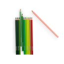 Moulin Roty 12 Buntstifte + 3 Natur-Ausmalbilder