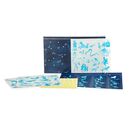 Moulin Roty Himmelskarte mit Rubbelbildern