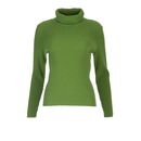 Dunque Damen Pullover Rolli reine Wolle
