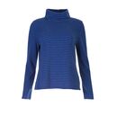 naturalmente Damen Pullover Ringel Stehkragen reine Wolle