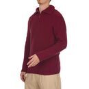 Perlfang-Troyer Herren weinrot mel. S