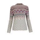 Dunque Damen Jacquard-Pullover natur-bunt XS