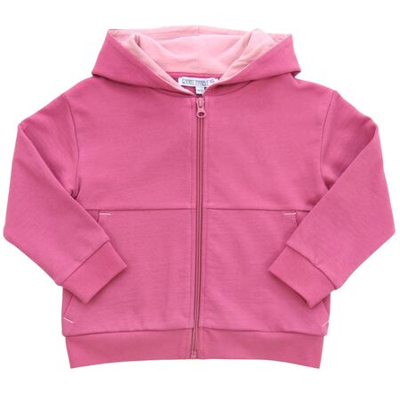 Enfant Terrible Kinder Sweat Jacke uni pink