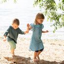 Enfant Terrible Kinder Musselin Hoodie seegr�n