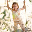 Enfant Terrible Kinder Top Paisleydruck wei�-gelb 86/92