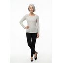 Damen Langarmshirt Seide kokon zwo