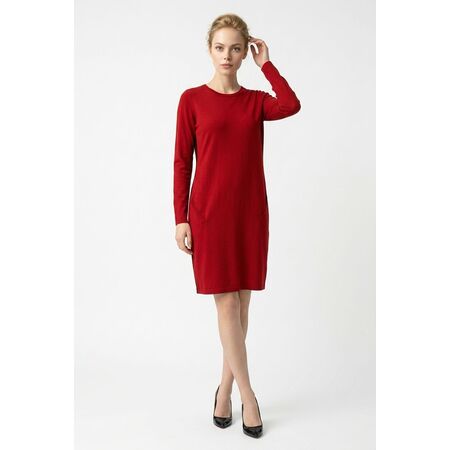 Damen Kleid Jersey Baumwolle kokon zwo