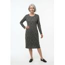 Damen Kleid Jersey Baumwolle kokon zwo