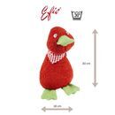 Efie Kuscheltier Ente rot