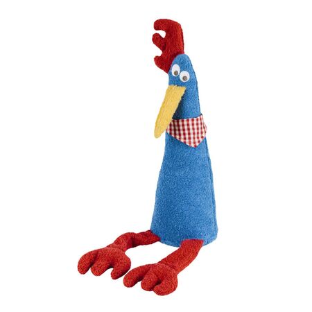 Efie Kuscheltier Hahn blau