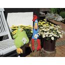 Efie Kuscheltier Hahn blau