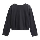 People Wear Organic Damen Jacke kurz Interlock schwarz