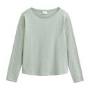 People Wear Organic Damen Shirt langarm salbei