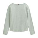 People Wear Organic Damen Shirt langarm salbei