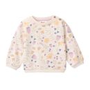 People Wear Organic Baby Pullover puderrosa Blumen