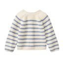 People Wear Organic Baby Pullover Strick hellbeige Ringel