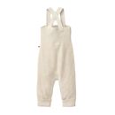 People Wear Organic Baby Latzhose Strick kitt melange
