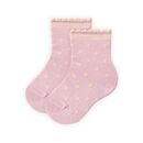 People Wear Organic Baby Socken 2er-Pack malve mix