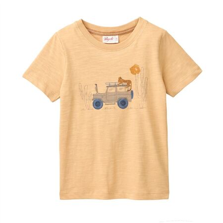 People Wear Organic Kinder Shirt kurzarm honiggelb