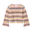 People Wear Organic Kinder Pullover Strick bunt geringelt