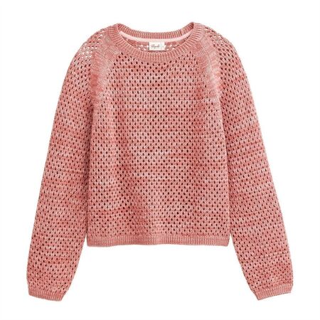 People Wear Organic Damen Pullover Raglan Lochstrick