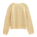 People Wear Organic Damen Pullover Raglan Lochstrick