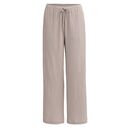 People Wear Organic Damen Hose Musselin dunkelsand