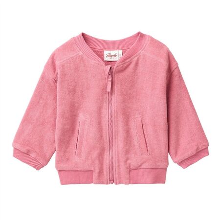 People Wear Organic Baby Jacke zum Wenden himbeerrot