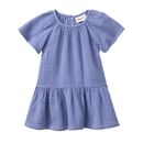People Wear Organic Baby Kleid Musselin atlantik