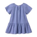 People Wear Organic Baby Kleid Musselin atlantik