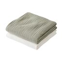 People Wear Organic Baby Mulltuch 2er-Pack atlantik mix