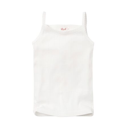 People Wear Organic Kinder Unterhemd Tr�ger wei�