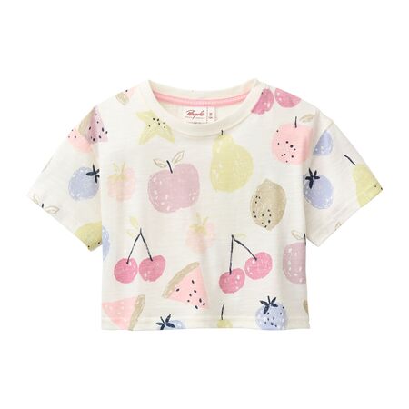 People Wear Organic Kinder Shirt kurzarm bunt Fr�chte