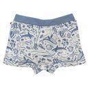 People Wear Organic Kinder Boxershorts 2er-Pack blau mix 128