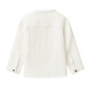 People Wear Organic Baby Hemd Musselin wei� 62/68