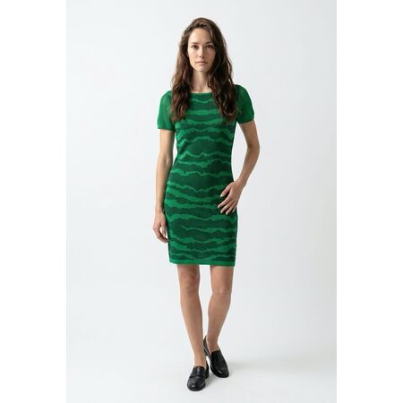Damen Kleid Jaquard kokon zwo