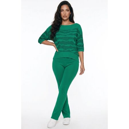 Damen Pullover Jaquard kokon zwo