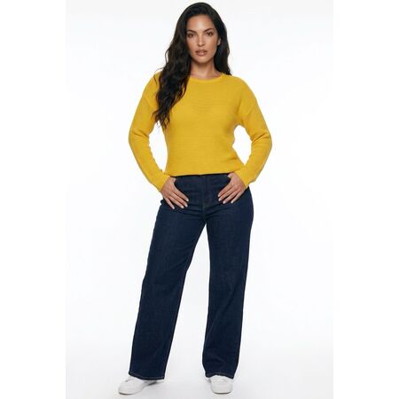 Damen Pullover fein Leinen/BW kokon zwo