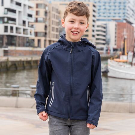 Ki. Kapuzenjacke Softshell
