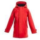 Ki. HafenCity Coat SoftShell, rot, 104