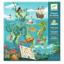 Djeco Stickerbuch: Meeresabenteuer