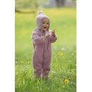 ENGEL Baby Overall Wollfleece rosenholz melange 62/68