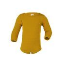 ENGEL Baby Body Langarm Uni safran 86/92