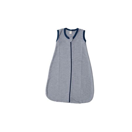 Lilano Schlafsack Ringel ohne Arm aus Wolle/Seide