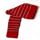 Ba.-Leggings kirschrot-rohwei�, 56-62