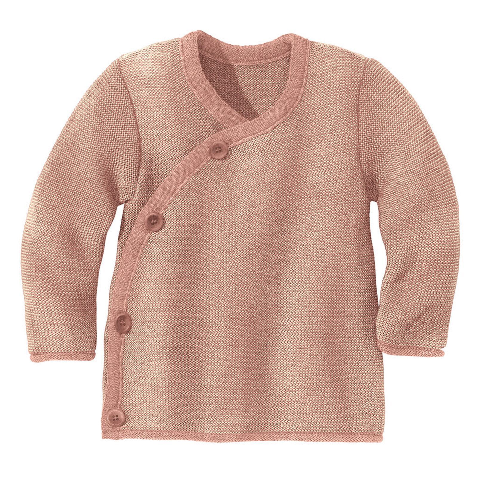 disana Melange-Jacke Rose/Natur 98/104