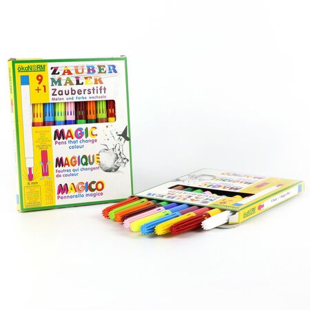 koNORM Zaubermaler 9+1, 9 Farben