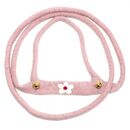 Bluetenband Kinder Spielzeug Pferdeleine altrosa Blume